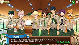 Game Friends Camp Episode 28: Relaxing with Natsumi Russian Voice Acting