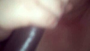 In this pov, the latina continues her blowjob on the big cock