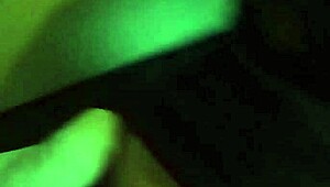 Chava Amateur Fucks in Front of Mirror Wearing Black Dress