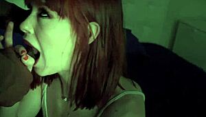 Black guy and Alexa Novas share an interracial encounter