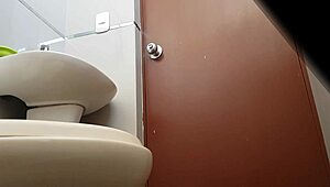Spy Cam Catches Argentine Babe's Ass Under Skirt. She Doesn't Notice the Hidden View.