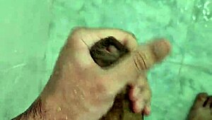 Young Brazilian Jerking Off In Shower Feels Intense Pleasure