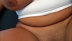 latina gets fucked in doggystyle and cowgirl