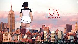 Giant Lady Without Panties Stuns City With Amazing Show