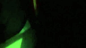 Chava Amateur Fucks in Front of Mirror Wearing Black Dress