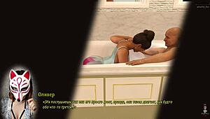 hey, this perfect housewife has big tits! 😍