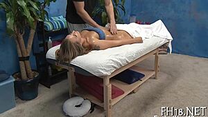 Massage Sex Parlor With Intense Fucking