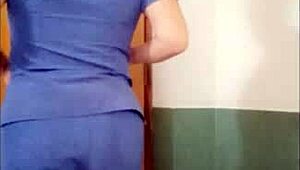 nurse with passion becomes hospital sensation touching breasts to seduce social media followers most dirty in medical office real porn of busty nurse