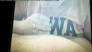 bbw wife gives detailed blowjob to husband