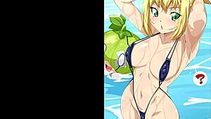 Kohaku from Dr. Stone in Wild Hentai Anime Compilation Scenes