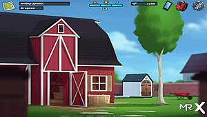 Summertime Saga - Trčena v hlevu po vročem seksu!