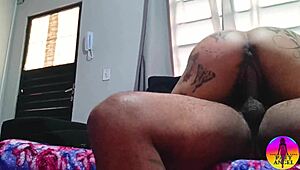 in this homemade video, my redhead college friend gives pussy and fingers ass to mouth