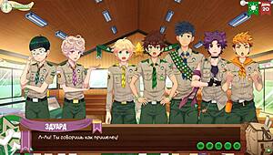 Friends camp: A steamy animated adventure with Natsumi