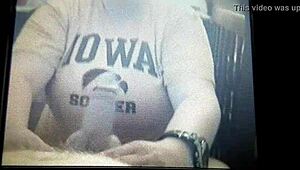 bbw wife gives detailed blowjob to husband