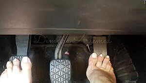 Crushing face under pedals