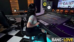 Crystal Rush from Russia gets banged hard in missionary, bent over, doggystyle, and riding positions with big tits bouncing.