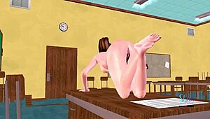 animated 3d teen girl masturbating with sexy poses