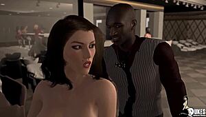 Italian models get shared at the party