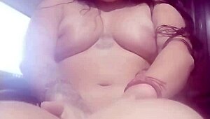 tattooed colombian fingers herself in shower squirting