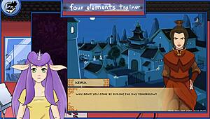 Avatar Shower Fun With Emotional Trainer Moments