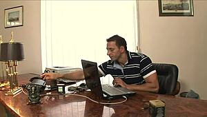 man, this pigtailed teen is so horny, banging an older guy like sasha rose