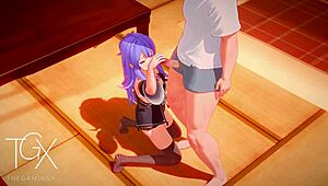 Anime Hentai Game With Roxy In Various Positions