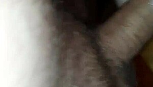 first ejaculation with toy on shaved pussy