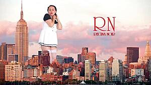 Giant Lady Without Panties Stuns City With Amazing Show