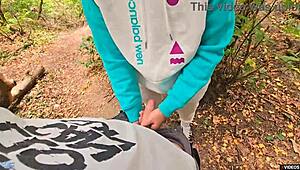 Pleeeeease, Don't Stop Now, Cum Inside Me While We're Outside in Public