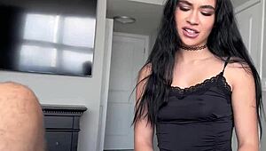 i prove my skills with hot goth sister delilah dagger in fantasy