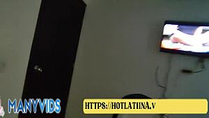 halloween ends with unprotected sex and creampie with dad's wife lauren latina