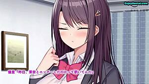 love triangle unfolds in anime hentai world