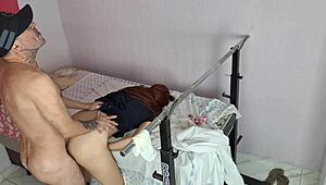 teen patient wets herself during medical exam, ends up with doctor’s load inside.