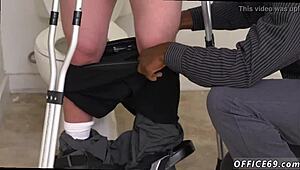 gay sex in hr meeting with wood and straight vibes 😏