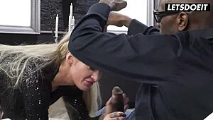 Alternativna punca Daisy Lee vzame monstrouznega BBC v divji rit akciji