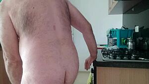 Three men are fucking around indoors, big cocks and anal action