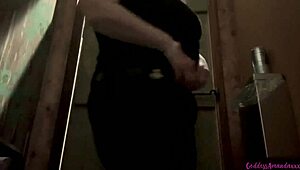 Damn! My big butt leads straight to toilet action!