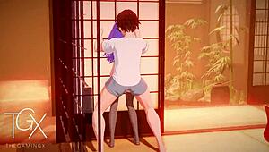 Anime Hentai Game With Roxy In Various Positions