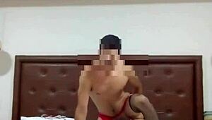 latina milf pegs her couple partner with strapon in group swingers