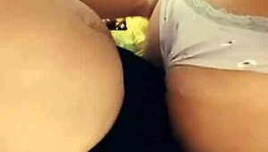 Egyptian wife surprises friend in kitchen with monster cock blowjob and cumshot