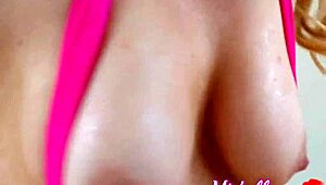 Pov suck on mommy's tits. Lick her armpit too.