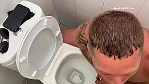 Public Cruising Fun at Barcelona's Gay Mar Bella Beach