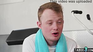 Small Titted Trainer Katrina Colt Helping A Guy To Reach His Fitness Goals