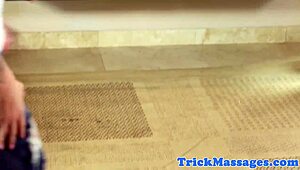 Perfect Babe Enjoys Intimate Moment with Les Masseuse