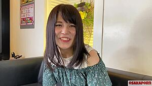 Tsuru Pita 18-Year-Old Cutie in Gym Outfit Rides for Creampie Frenzy