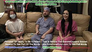 New Hooters Girl Blaire Celeste Humiliated in Physical Exam by Dr Stacy Shepard!