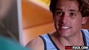 i cute porn star tyler nixon doggy banging big tits milf, her hairless nipples bouncing