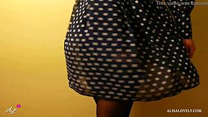 Teen taking on a massive cock in close-up homemade fucking with wet cumshot pov