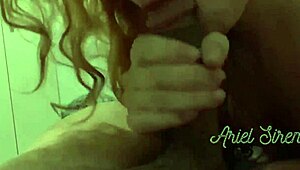 Intriguing amateur compilation featuring ariel in various scenes