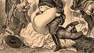 Erotic illustrations from the past with a touch of animation.